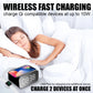 Alarm Clock Bluetooth Speaker Wireless Charger
